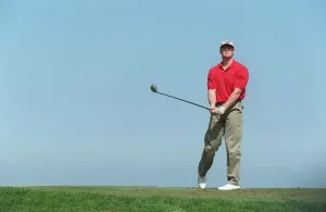 Golfers In Action Prints: Golfer