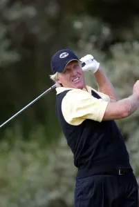 Greg Norman Print, The Open at Muirfield