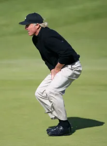 Greg Norman Print - Royal Birkdale Golf 2008