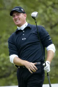 Greg Owen Print - England B and H International Open Golf Photo