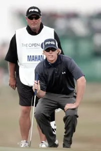 Hunter Mahan Print - Royal Troon 2004 Golf