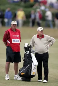 Jack Nicklaus Golf Prints: Jack Nicklaus With Son