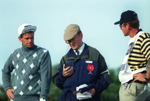 British Open Winners Prints: Jesper Parnevik With Rules