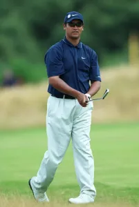 Michael Campbell Print - New Zealand Golfer at Royal Lytham