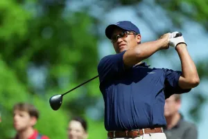 Michael Campbell Print, Wentworth Golf 2001
