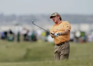 Miguel Angel Jimenez Print - The Open Championship 2011