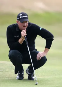 Peter Hanson Print - Sweden at The Open Turnberry 2009