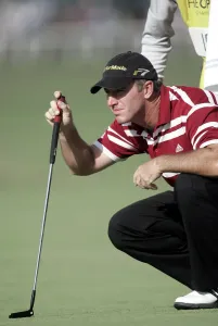 Peter Lonard at the Australia Friday Open Golf Print