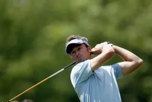 Raphael Jacquelin Print at the BMW PGA Championship