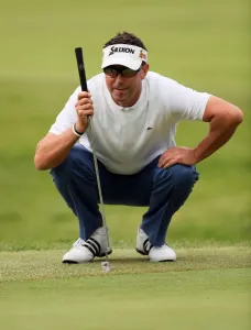 Robert Allenby Print - Northern Trust Open Round 1