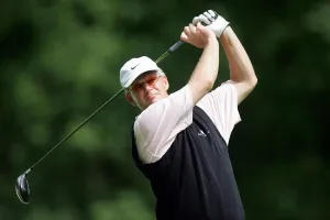 Sandy Lyle Print, Wentworth Golf Club, 26 May 2005