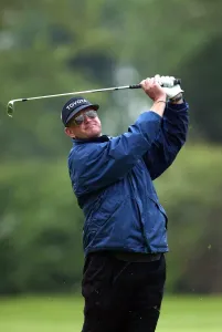 Sandy Lyle Golf Print, The Belfry 2002