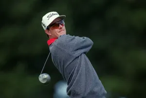 Stephen Leaney at the British Open Print
