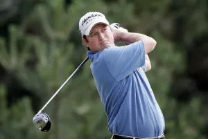 Tim Clark Print at The Open Championship Royal Troon, Scotland