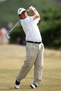 Print of Tim Clark at The Open Golf Championship 2006