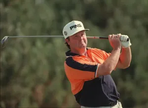 Wayne Riley Golf Print, 22 July 1997