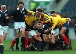 Bryan Redpath Print, Scotland V Romania 1995