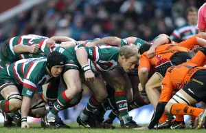 Dan Cole in the Scrum Print
