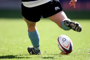 England Rugby Team Pictures Prints: Kicking A Conversion