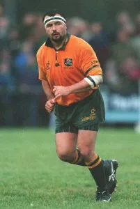 Michael Foley Print, Australian Rugby Union Player