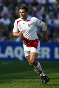 Nick Easter Print - England Rugby Union vs Australia 2007