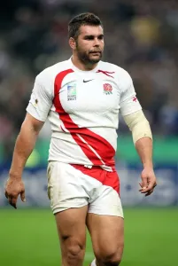 Nick Easter Print: France V England Rugby World Cup Semi-Final