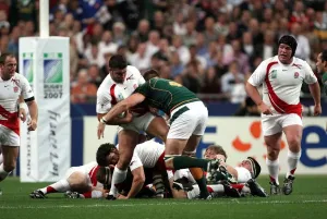 Nick Easter & Bakkies Botha Print, Rugby World Cup 2007