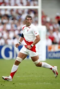 Simon Shaw England Print, Rugby Union