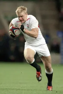 Rugby Print of Stuart Abbott