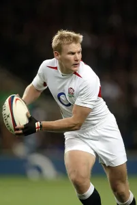 Print of Stuart Abbott in England V NZ Barbarians at Twickenham