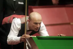Andy Hicks Print - England Snooker Player at The Crucible Theatre