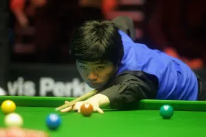 Ding Junhui Print - China UK Championships 2005 The Barbican Centre, York