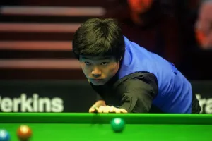 Ding Junhui Print - China UK Championships 2005 The Barbican Centre, York
