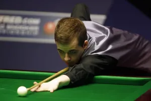 Luca Brecel Print - Snooker Championship at The Crucible
