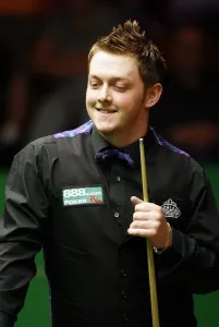 Print of Mark Allen at the 2007 World Snooker Championship