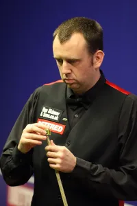 Mark Williams Print - Wales World Snooker Championship at The Crucible