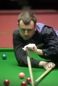Mark Williams Print - Wales Embassy World Championship 05