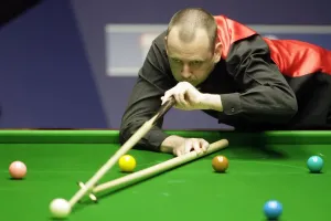 Mark Williams Print at the Betfred.com World Snooker Championship