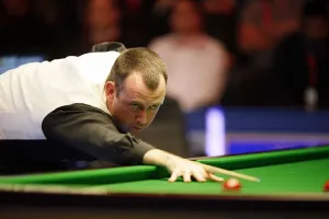 Print of Mark Williams at the UK Snooker Championship