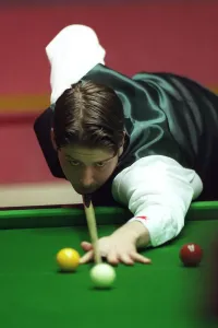 Matthew Stevens Print - Snooker Player in Action