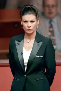 Michaela Tabb Referee Print - Embassy World Snooker Crucible