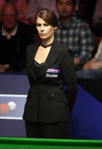 Michaela Tabb Snooker Referee Print