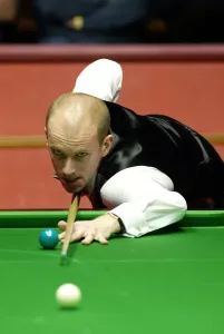 Peter Ebdon Print, England World Snooker Championship 2002