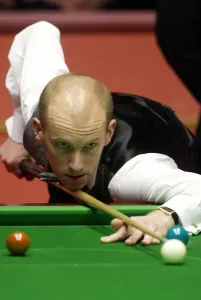 Peter Ebdon England World Snooker Championship Print 2002