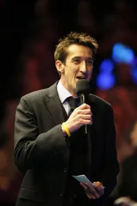 Rob Walker Print: Snooker Championship Announcer at York Barbican