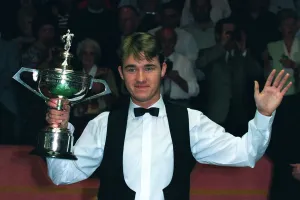 Stephen Hendry Print - 1994 Embassy World Championships Snooker Photo