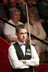 Stephen Hendry Print - Scotland Embassy World Snooker Player