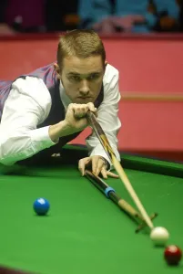Stephen Hendry Print - Scotland Embassy World Championships Snooker 2002