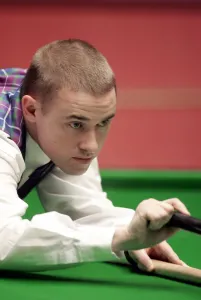 Stephen Hendry Print - Scotland Embassy World Championships Snooker Photo
