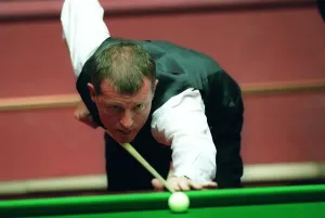 Steve Davis Print - England Snooker Player 2000